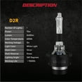 thumbnail image 2 of FZPJJNB For LEXUS GS300 1998-2004 2PCS D2R Xenon HID Headlight Bulbs Low Beam 6000K, 2 of 8
