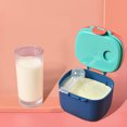 thumbnail image 4 of Tanque De Almacenamiento Portátil De Gran Capacidad Para Bebés, Pequeños Fideos De Arroz, Caja Sellada A Prueba De Humedad, Lindo Contenedor De Almacenamiento De Leche En Polvo Cateissary BA000704-01, 4 of 6