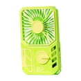 thumbnail image 3 of Ventilador portátil de mano, multifuncional, ajustable, ligero, personal, mini ventilador Verde, 3 of 9