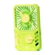 thumbnail image 3 of Ventilador portátil de mano Ventilador personal Ventilador de enfriamiento Ventilador de escritorio recargable ligero Verde, 3 of 9