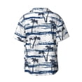 thumbnail image 7 of Kdxio Men's Hawaiian Shirt for Men Short Sleeve Shirt Retro Coconut Tree Summer Casual Holiday Beach Button Down T-Shirts, 7 of 7