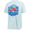 thumbnail image 3 of Men's Light Blue Florida Gators Landscape Shield Comfort Colors T-Shirt, 3 of 3