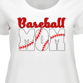 thumbnail image 4 of Inktastic Baseball Mom Women's Plus Size T-Shirt, 4 of 5