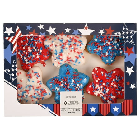 Freshness Guaranteed Star Donuts, 6 Count