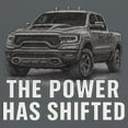 thumbnail image 3 of 702 HP Power Pickup Truck Men's V-Neck T-shirt American 4x4 Offroad 1500 V8 Performance, 3 of 7