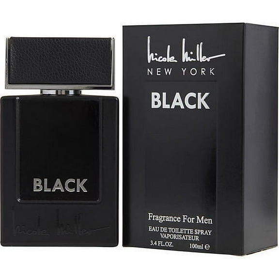 Nicole Miller Black by Nicole Miller for Men - 3.4 oz EDT Spray