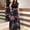Black, variant on Zorckvet Womens Tunic Dresses Maxi A Line Long Crewneck Fashion Dress for Women Casual