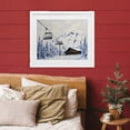 thumbnail image 2 of Stupell Industries Winter Ski Lift Cabin White Framed Print Under Glass, design by Arlington Prints, 2 of 9