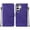 Purple, variant on Embossed Wallet Case for Samsung Galaxy S24 Ultra, Magnetic Clasp Card Holder Luxury Business PU Leather Folio Cover with Kickstand Card Slots Flip Case for Samsung Galaxy S24 Ultra, Purple