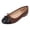 Brown, variant on Women's Ballet Flat Shoes Cap Toe Bowtie Dressy Casual Slip on Work Shoes Comfortable Non Slip Dance Shoes Beige Size 7