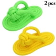 thumbnail image 2 of 2PCS Slipper Puppy Toy Interactive Realistic Dog Bite Toy Dog Teething Toy, 2 of 10