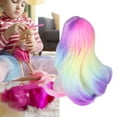 thumbnail image 4 of Poupée à Rotule, Casque Exquis à Haute Simulation, Poupée Douce et Souple Colorée pour Poupées de 21-24 cm Irisée, Colorée, 4 of 8