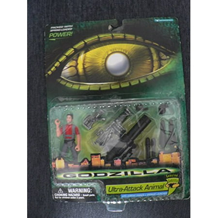 Godzilla Ultra Attack Animal with Motar Cannon and Grenade Launcher