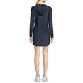 thumbnail image 3 of No Boundaries Juniors’ Zip Front Hoodie Dress, 3 of 5