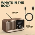 thumbnail image 4 of Bluetooth Radio Speaker, larm Clock Radio with Wireless Charging, FM Radio Speaker with Bluetooth 5.3/FM Radio/USB Port/TF Card/Aux in, Speaker Portable Radio for Bedroom, Kitchen Outdoor, 4 of 7