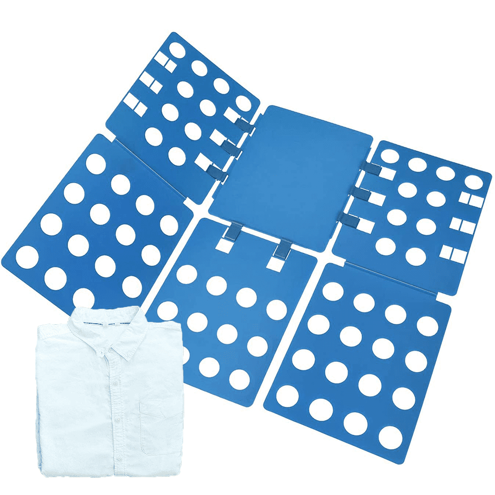 Vive Comb 2 Pack Clothes Folder, Easy Laundry Clothing Folder Organize