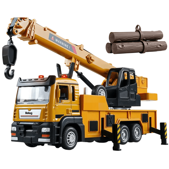 Camión Grúa Belug 2pz AMARILLO CAFE