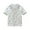 White, variant on LYHaoo Fashion Boys Lapel Dinosaur Print Short Sleeve Lapel T Shirt Tops Shirt Casual School Sizes 4-5 Years Blue