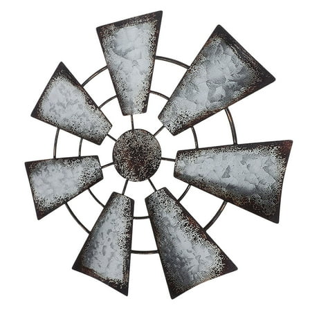 LOLIPPYY Windmill Decor Windmill Decoration Iron Wall Hanging Home Decor Indoor Use 1Pack