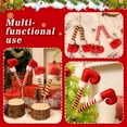 thumbnail image 3 of 3PCS Christmas Elf Leg Picks - 11.8" Striped Plush Stuffed Elf Leg Ornaments with Bendable Wire for Xmas Tree, Party & Home Decor, 3 of 5