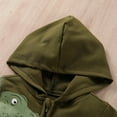 thumbnail image 4 of Boys Hoodies & Sweatshirts Dinosaur Zip Toddler Long Sleeve Sweatshirt with Pocket for Fall Winter Kids Active Wear, 4 of 4