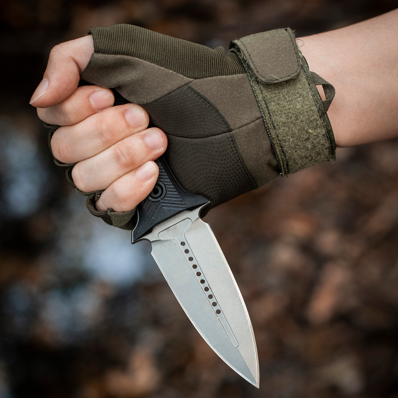 Dispatch 3.8" Fixed Blade Hunting Knife,