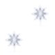 thumbnail image 2 of Billuyoard Moldes de copo de nieve colgante DIY artesanía fiesta espejo hecho a mano ornamento molde Navidad resina molde Flexible Gadgets tipo 2 Tipo 2 2piezas, 2 of 6
