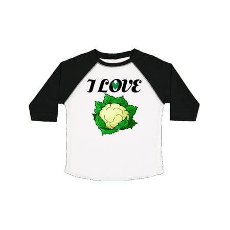 

Inktastic I Love Cauliflower Gift Toddler Boy or Toddler Girl T-Shirt