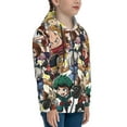 thumbnail image 3 of My Hero Academia Teenager Hoodies Shirt Zipper Sweatshirts Hooded Hoody Clothes Coat For Boys Girls, 3 of 7