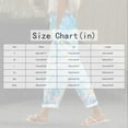 thumbnail image 3 of YUANGUANST Wide Leg Pants Woman Women's Spring And Summer Casual 3D Printed Back Pocket Cotton And Linen Pants Business Work Casual Pants, 3 of 4