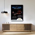 thumbnail image 3 of Póster de arte decorativo de Billy Joel, arte de pared, regalo personalizado, decoración moderna para dormitorio familiar, carteles de lienzo, 3 of 5
