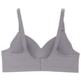 thumbnail image 4 of MDUKONU Women’s Bras Women's Double Support Wireless Bra, Full-coverage Wirefree Bra Grey 42, 4 of 4
