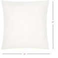 thumbnail image 2 of HomeRoots 386695 20 x 20 in. Choice White Square Pillow Insert, 2 of 2