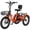 Orange, variant on MOONCOOL TK2 Adult Electric Tricycle with Reverse, 48V 15Ah Removable Battery, Peak 1000W Motor, 20x3.0" Fat Tire, 60-Mile Range, 15.5 MPH