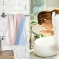 thumbnail image 7 of Yayeee 2 Pack Hand Towels for Bathroom 100% Cotton 16" x 28" Soft Absorbent Kitchen Towel, Abstract Blue, 7 of 7