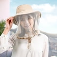 thumbnail image 3 of Mosquito Head Net Hat - Bug Cap UPF 50+ Sun Protection with Hidden Netting for Beekeeping Hiking Men & Women, 3 of 10