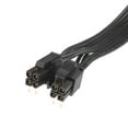 thumbnail image 5 of Unique Bargains Mainboard Power Cable for Video Card PCIe 8 Pin to 4 and 4 Pin 18 AWG 67cm, 5 of 5
