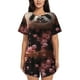 thumbnail image 1 of Fotbe Cute Cloud Panda Conjunto de Pijama Estampado para Mujer, 2 Piezas, Ropa de Dormir con Camiseta de Manga Corta y Shorts Suaves-Large, 1 of 6