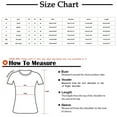 thumbnail image 3 of Fesfesfes Women Shirt Fashion Women Short Sleeve Round-Neck Solid Casual Elastic Comfy Blouse Short Sleeve Waffle Shirt Women 2XL(US:12), 3 of 4