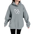 thumbnail image 7 of XXWXYD Youth Hoodie Sweatshirt Boys Girls Fleece Pullover Top Fashion Kids Teen Casual Winter Warm Cozy Loungewear Streetwear Everyday Outerwear, 7 of 7