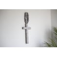 thumbnail image 5 of Foreside Home & Garden White Brushed Wood Cross with Beaded Hanger Wall D√©cor, 5 of 6