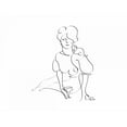 thumbnail image 3 of Mahdavi, Gholam Reza 18x15 Black Modern Framed Museum Art Print Titled - Drinker, 3 of 5