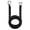 14 FT black With latex elastic cord, variant on Dandelion Brand Bungee Rope 2 Count, Bungee Dock Line, Elastic Snubber Anchor Line, 14 ft to 25 ft Stretch, Blue, for Boats and Kayak