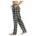 thumbnail image 5 of LANBAOSI Women Flannel Plaid Pajama Pants with Pockets Size M, 5 of 7