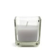 thumbnail image 1 of 12 Piece Lavender Square Glass Votive Candles, 1 of 1