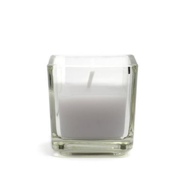 Jeco CVZ-046 12 Piece Lavender Square Glass Votive Candles