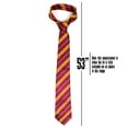 thumbnail image 6 of Skeleteen Maroon and Gold Tie - Wizard Costume Accessories Dress Up Ties - 1 Piece, 6 of 6