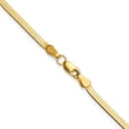 thumbnail image 4 of 14K Yellow Gold 2.5Mm Silky Herringbone Chain (Width 2.5) (Length 22) - Jbsp, 4 of 5