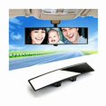 thumbnail image 2 of 300Mm Auto Wide Vision Rear View Mirror Universal Car Truck Interior Mirror, Black, 2 of 5