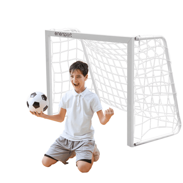 Portería De Futbol Entrenamiento, Porteria Plegable 120x85cm Enersport